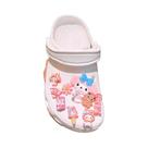 Meninas Mulheres Sanrio Hello Kitty Kuromi Melody Cinnamoroll Pochacco Sandálias LED Com Fivela