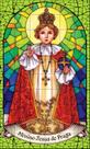 Menino Jesus de Praga 120x200cm - 100% azulejo