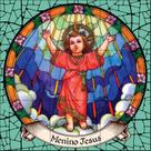 Menino Jesus Estilo Vitral 60x60cm - 100% Azulejo