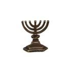 Menorah Candelabro Ouro Velho MINIATURA 10 Unidades