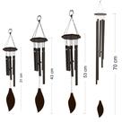 Mensageiro Sino dos Ventos Metal Móbile Metal Quartzo Varanda lindo Oferta