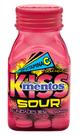Mentos Kiss Sour Sem Açúcar Morango Ácido 55 unidades 38g