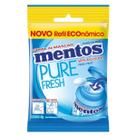 Mentos pure fresh mint refil 56g perfetti