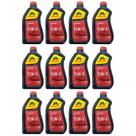 Menzoil TCW3 Óleo Náutico Premium 2 Tempos 1 Litro Para Jet Ski e Motores de Popa Kit C/12