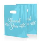 Merchandise Bags Houseables Thank You 16x18cm, pacote com 100 unidades, azul Merchandise Bags Houseables Thank You 16x18cm, pacote com 100 unidades, azul