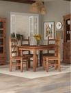 Mesa 120 Cm com 4 Cadeiras Sala de Jantar 100% Madeira Maciça Mesa 120 Cm com 4 Cadeiras Sala de Jantar 100% Madeira Maciça