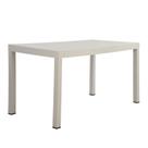 Mesa 140x72cm em Polipropileno Creta