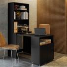 Mesa 2 Portas Escritório Miami Preto