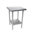 Mesa 70 cm com prateleira lisa 70x70x85 cm