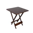 Mesa 70x70 Dobrável Madeira Maciça 4 Lugares Bar Restaurante Mesa 70x70 Dobrável Madeira Maciça 4 Lugares Bar Restaurante