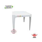Mesa 70x70cm Mod I Eco Cor Branca Moderna