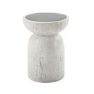 Mesa Acme Dylana Round Accent Faux Concrete Finish