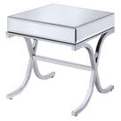 Mesa Acme Yuri Square Mirror Top Metal Chrome
