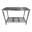 Mesa Aço Inox Profissional 130x60x90 cm Nortinox