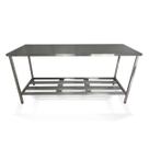 Mesa Aço Inox Profissional 150x60x90 cm Nortinox