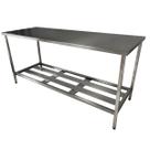 Mesa Aço Inox Profissional 170x70x90 cm Nortinox