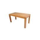 Mesa Alabama 140x80cm Desmontável Madeira Maciça Peroba Rosa