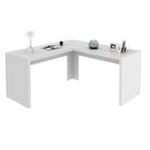 Mesa Angular para Escritório Home Office ME4116 MDP Branco G69 - Gran Belo
