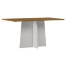 Mesa Anitta 160X90 Sem Vidro Off White/Ype