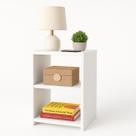 Mesa Aparador Cabeceira Cama Quarto Sala Escritorio Mdf Branco Nicho Decorativo Organizador