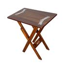 Mesa Aparador Dobrável Madeira 68x43 Personalizada Jack Imbuia - Tarimatã Mesa Aparador Dobrável Madeira 68x43 Personalizada Jack Imbuia - Tarimatã