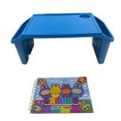 Mesa Apoio Infantil + Livro de Capa Dura 48 Páginas para Colorir, Criar e Aprender Mesa Apoio Infantil + Livro de Capa Dura 48 Páginas para Colorir, Criar e Aprender