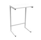 Mesa Apoio Lateral Sofá Vintage Aço E Madeira Linda
