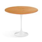 Mesa Apoio Tulipa Saarinen Redonda 65 cm - Freijó
