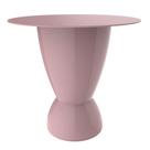 Mesa Argo Calla Rose com Tampo 60cm Colorida