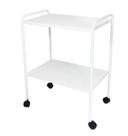 Mesa auxiliar 40 x 60 x 80 pintura epoxi com rodízio Mesa auxiliar 40 x 60 x 80 pintura epoxi com rodízio