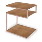 Mesa Auxiliar Aruana em Aço Carbono Dourado Mesa Auxiliar Aruana em Aço Carbono Dourado