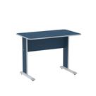 Mesa Auxiliar Maxxi Pandin 90 Cm Azul e Cinza Mesa Auxiliar Maxxi Pandin 90 Cm Azul e Cinza