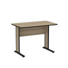 Mesa Auxiliar Maxxi Pandin 90 Cm Noce Naturale e Preto