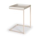 Mesa Auxiliar Noronha Aço Carbono Dourado