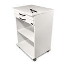 Mesa Auxiliar P/ Estética, Equipamento Médico, Armário Branco