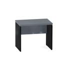Mesa Auxiliar PE 40 Pandin 90 Cm Grafito e Preto Mesa Auxiliar PE 40 Pandin 90 Cm Grafito e Preto
