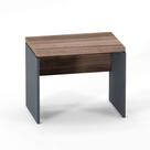 Mesa Auxiliar PE 40 Pandin 90 Cm Walnut e Grafito Mesa Auxiliar PE 40 Pandin 90 Cm Walnut e Grafito