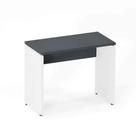 Mesa Auxiliar Pé Painel P25 Pandin 90 CM Grafito e Branco