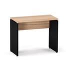 Mesa Auxiliar Pé Painel P25 Pandin 90 CM Noce Naturale e Preto Mesa Auxiliar Pé Painel P25 Pandin 90 CM Noce Naturale e Preto
