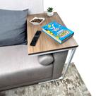 Mesa Auxiliar Strassis Design SD-3005 Metal e MDF Cor: Branco Mesa Auxiliar Strassis Design SD-3005 Metal e MDF Cor: Branco