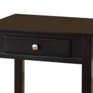 Mesa auxiliar Yardlio Malachi de madera y chapado 56x56x56 cm