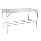 Mesa Bancada De Apoio em Inox 900 X 1900 BA19 - Venâncio Mesa Bancada De Apoio em Inox 900 X 1900 BA19 - Venâncio