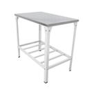 Mesa Bancada Inox Industrial Manipulação Cozinha Industrial 1 metro