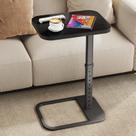 Mesa Bandeja para TV Kitstorack Atualizada, Ajustável em Altura, Preta Mesa Bandeja para TV Kitstorack Atualizada, Ajustável em Altura, Preta