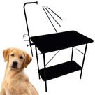 Mesa Banho E Tosa Com Prateleira Petshop