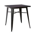 Mesa Bar Quadrada Tolix Iron Preto 80x80