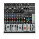 Mesa behringer x1222usb fx 4 pre ampli p/ microfone eq 6 entradas balanceadas