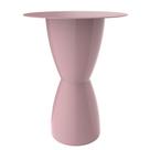 Mesa Bery Calla Rose com Tampo 60cm Colorida