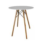 Mesa Bistrô Bari Redonda 60cm Branca