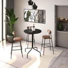 Mesa Bistrô Soho 80cm Est.Preta Mesa Bistrô Soho 80cm Est.Preta